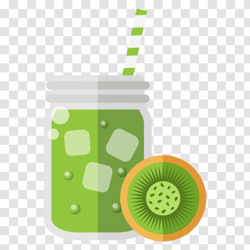 Drinking Straw Juice Graphic Design Illustration - Iced Transparent PNG