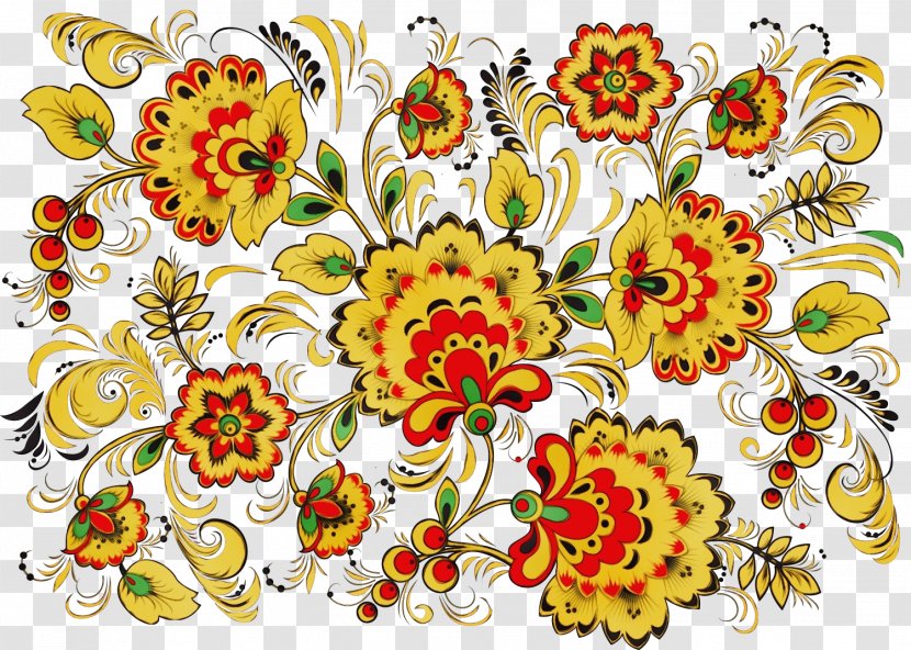 Floral Design - Paint - Wildflower Visual Arts Transparent PNG