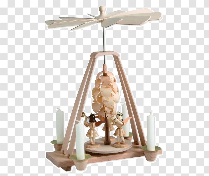 Christmas Pyramid Angel Ore Mountains - Pleat Transparent PNG