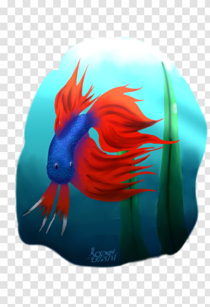 Fan Art DeviantArt Electric Blue - Aqua - Betta Transparent PNG