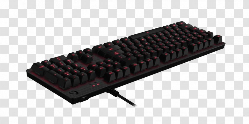 Computer Keyboard Logitech G413 Gaming Keypad Electrical Switches - Mechanical Transparent PNG