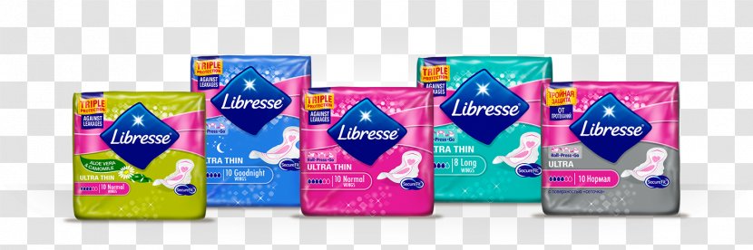 Hygiene Libresse Sanitary Napkin Product Essity - Two Is A Family - Feminine Goods Transparent PNG