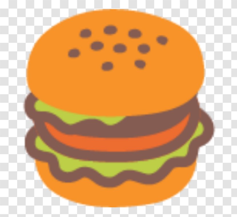 Hamburger Cheeseburger Emoji War Face With Tears Of Joy - Orange Transparent PNG