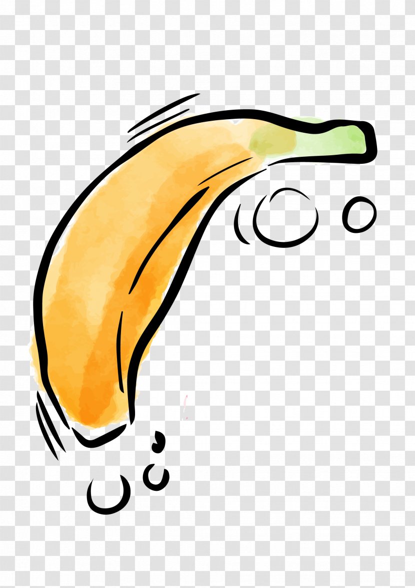 Vector Graphics Image Illustration - Banana Transparent PNG