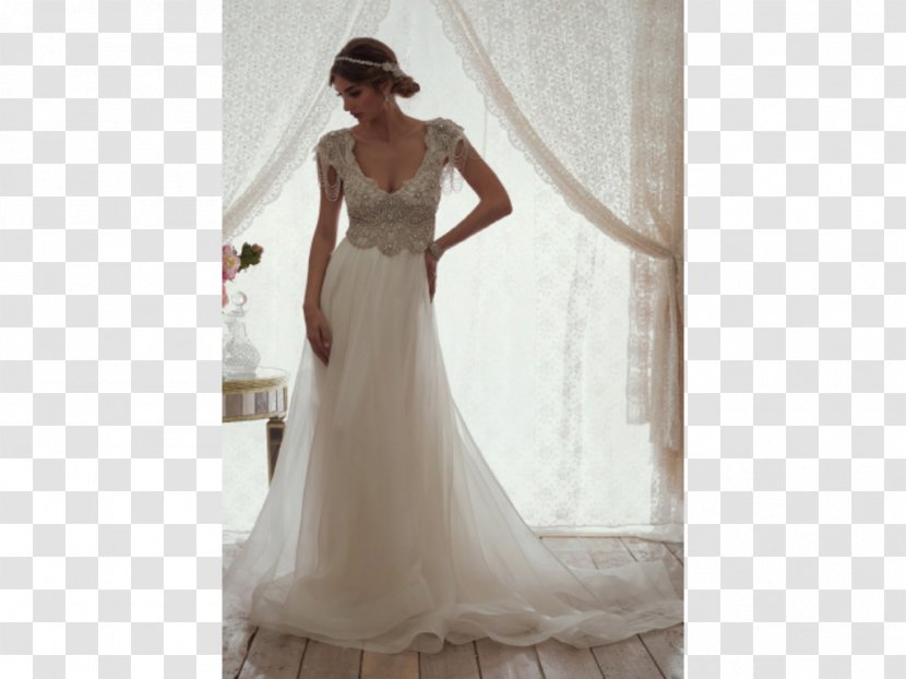 Wedding Dress Satin Gown - Heart Transparent PNG