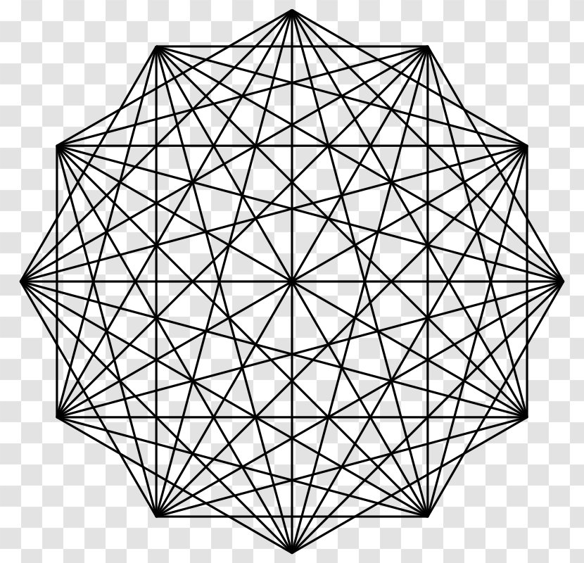 Dodecagon Diagonal Polygon Edge Mathematics - Regular Transparent PNG