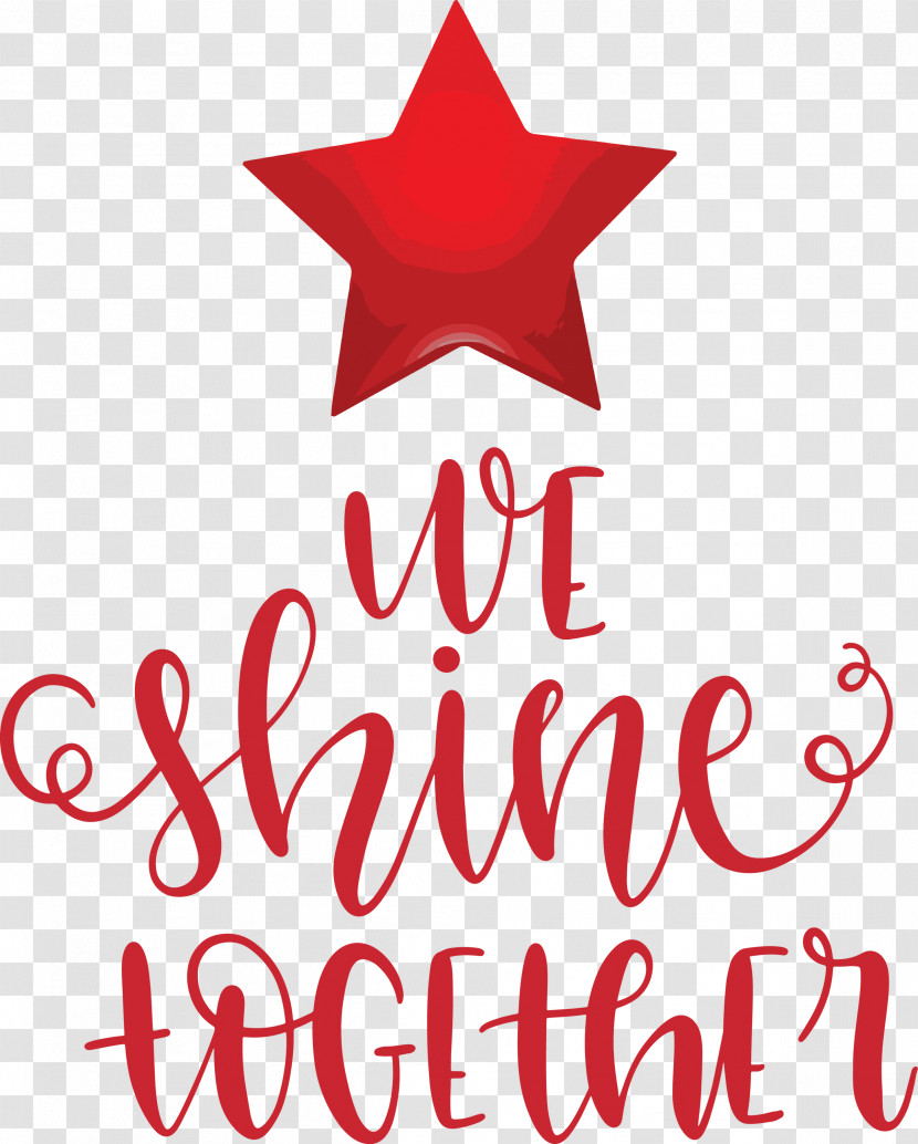 We Shine Together Transparent PNG