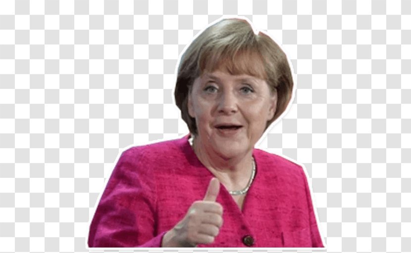 Angela Merkel Chancellor Of Germany European Debt Crisis - Neck Transparent PNG