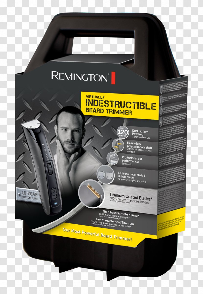 Hair Clipper Comb Remington Products Beard Boss PRO MB4130 - Electric Razors Trimmers Transparent PNG
