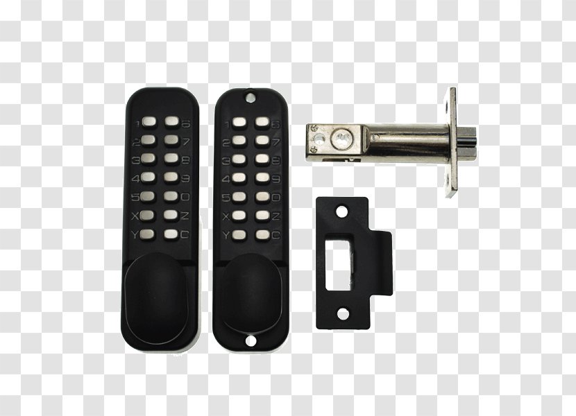 Electronic Lock Keypad Combination Latch - Locker - Digital Transparent PNG