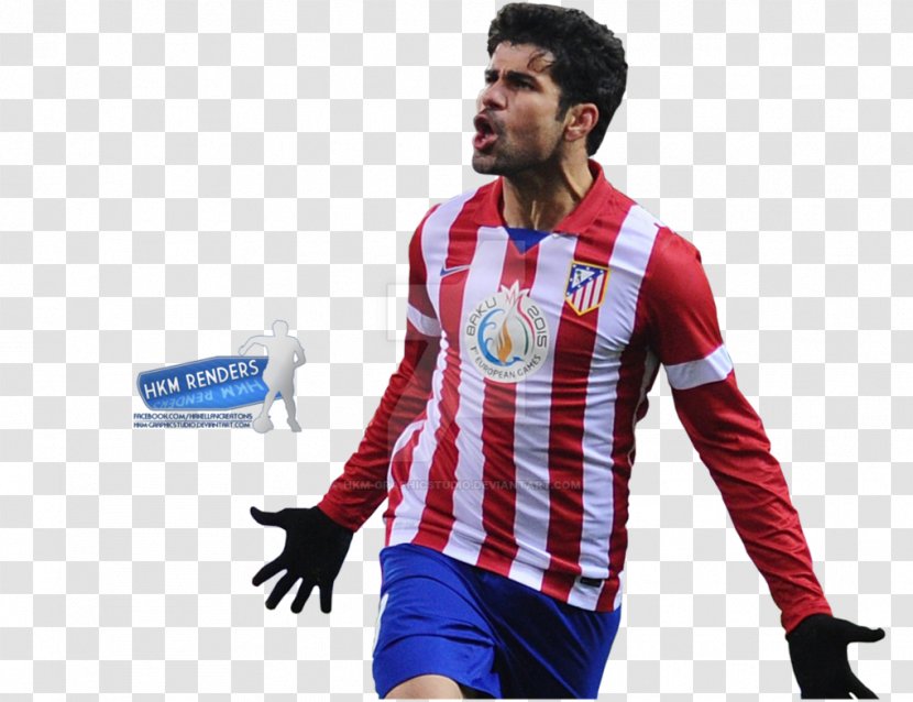 Atlético Madrid F.C. Penafiel Chelsea S.C. Braga Football Player - Diego Costa Transparent PNG