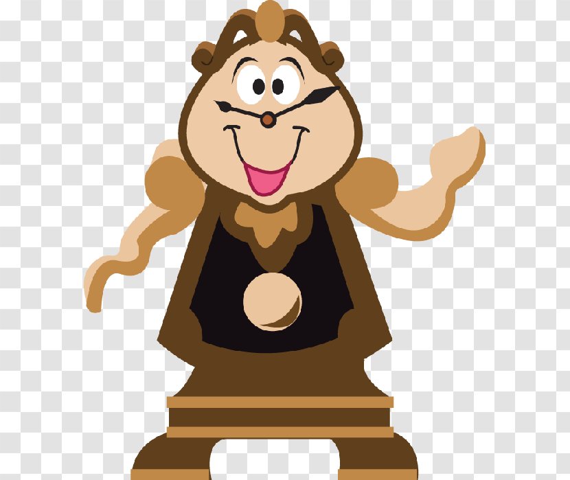 Cogsworth Beast Belle Lumière The Walt Disney Company - Cat Like Mammal - Birthday Candle Crafts Transparent PNG