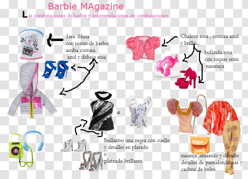 Barbie Fashion Design - Silhouette Transparent PNG