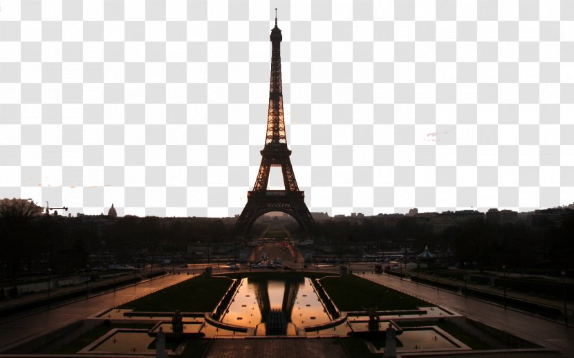 Eiffel Tower Arc De Triomphe Exposition Universelle Landmark - Symmetry - Paris, France Transparent PNG