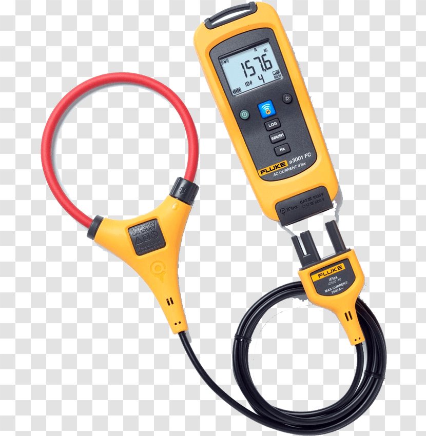 Fluke Corporation Current Clamp Multimeter Alternating True RMS Converter Transparent PNG