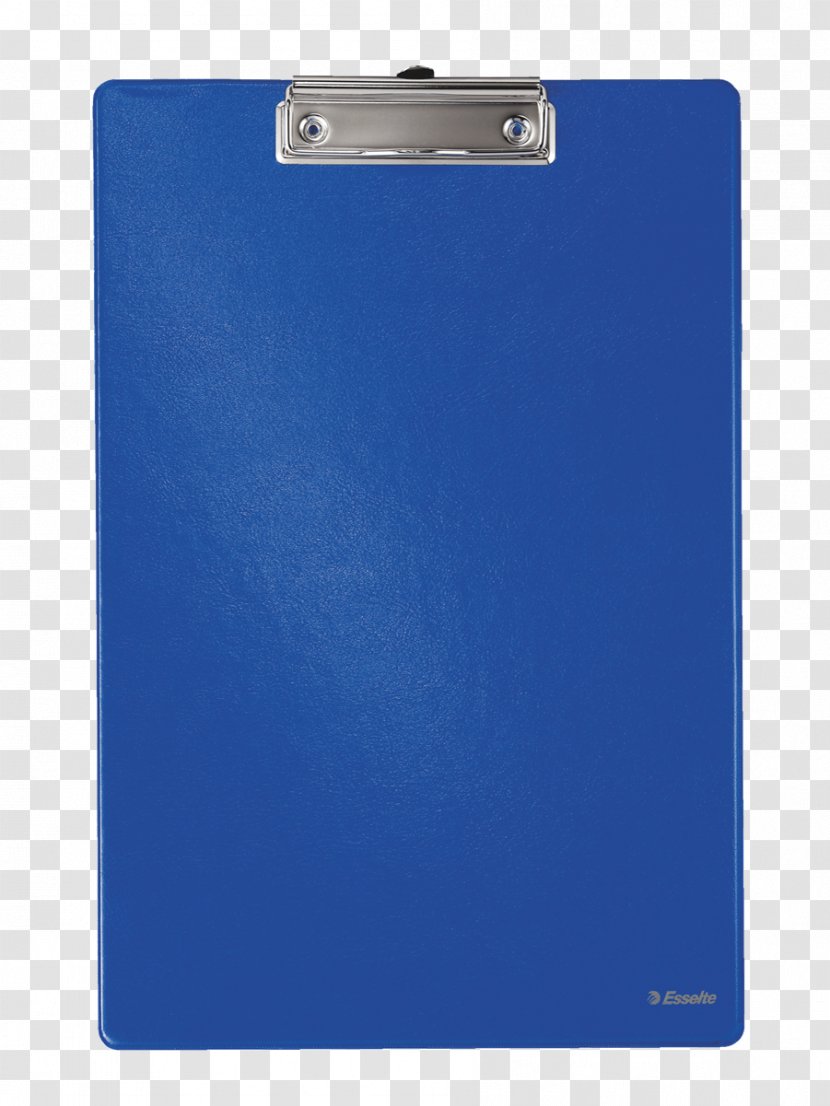 Ring Binder Esselte Leitz GmbH & Co KG Office Supplies Standard Paper Size - Cobalt Blue - Clipboard Transparent PNG