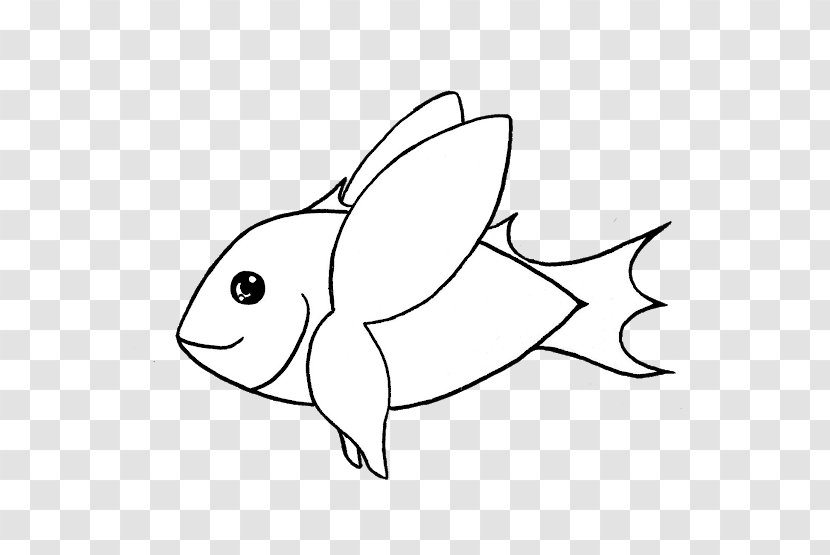 Drawing Line Art /m/02csf Clip - Frame - Butterflyfish Transparent PNG