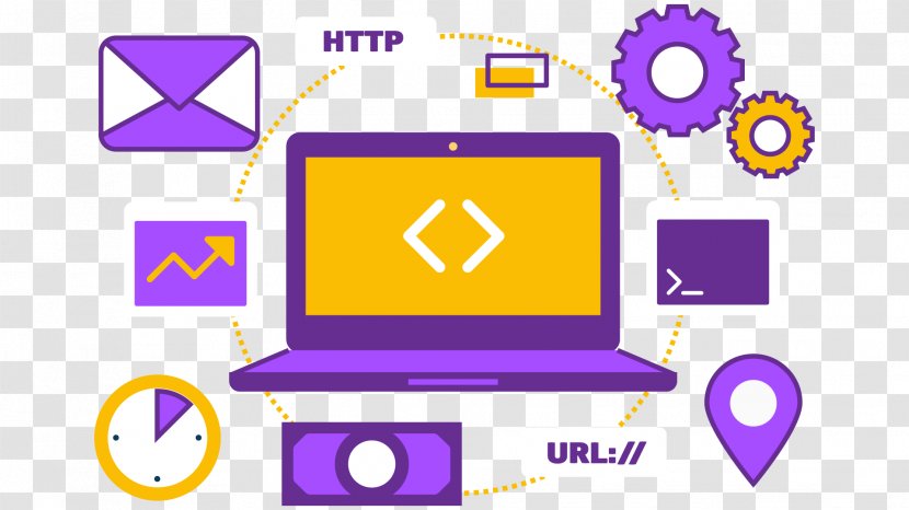Vellore Digital Marketing Web Design Hosting Service - Purple Transparent PNG