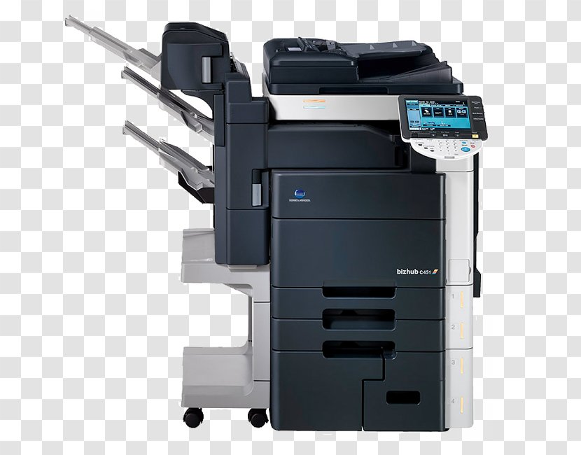 Konica Minolta Photocopier Multi-function Printer Automatic Document Feeder - Ricoh Transparent PNG