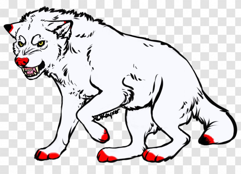 Gray Wolf Horse Line Art Cat Drawing - Snarl Transparent PNG