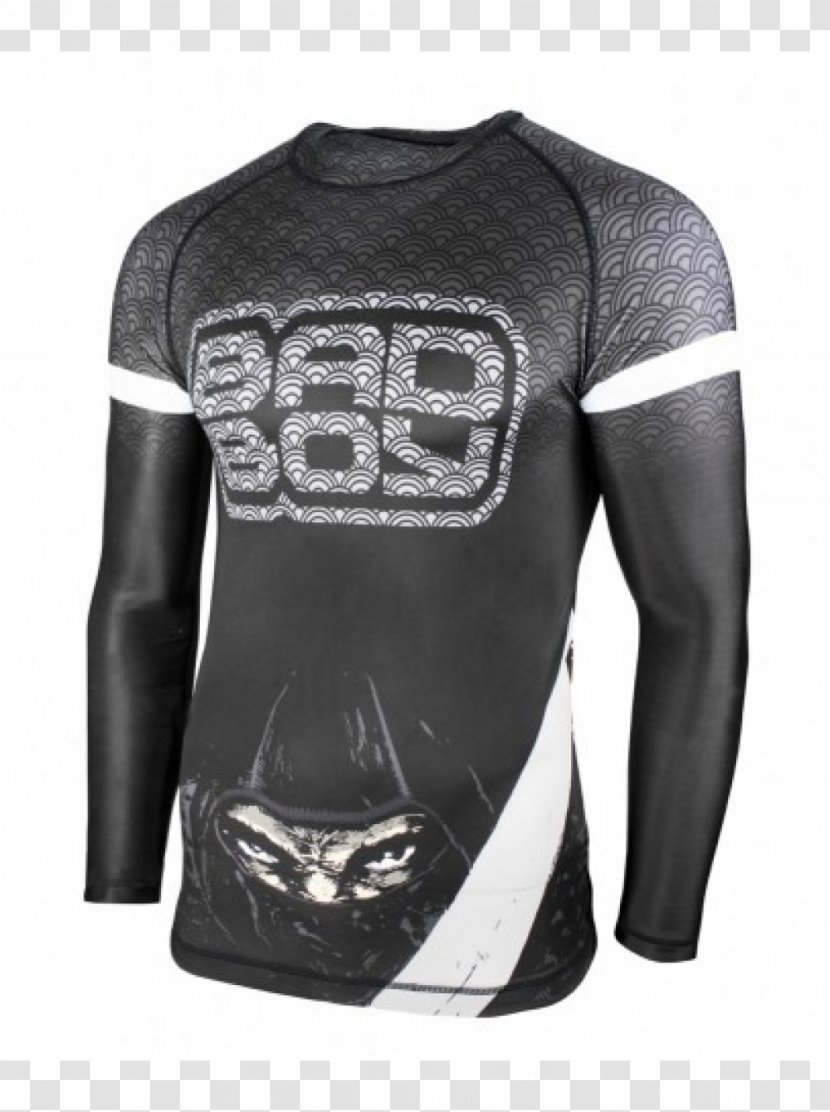 Rash Guard Bad Boy T-shirt Mixed Martial Arts Clothing - Brand Transparent PNG