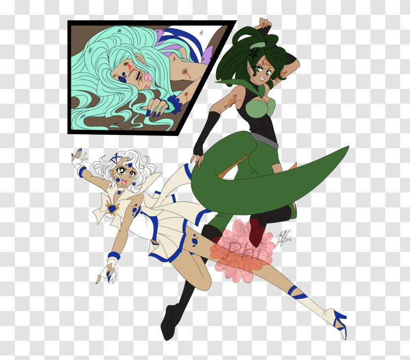 Fiction Cartoon Costume Character - Watercolor - Sailor Animamates Transparent PNG