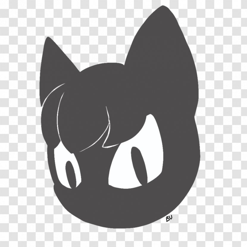 Whiskers Kitten Drawing Black Cat DeviantArt - Like Mammal Transparent PNG