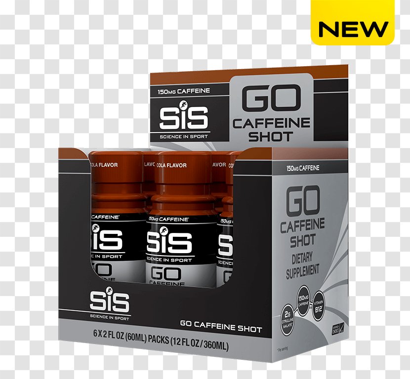 Energy Shot Caffeine Cola Science In Sport Plc Brand - Pregnant Tracer Transparent PNG