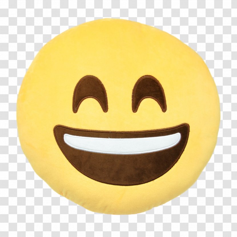 Emoticon Face With Tears Of Joy Emoji Smiley Cushion Transparent PNG
