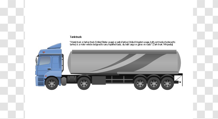 Tank Truck Semi-trailer Storage Clip Art - Automotive Exterior - Commercial Trailer Cliparts Transparent PNG