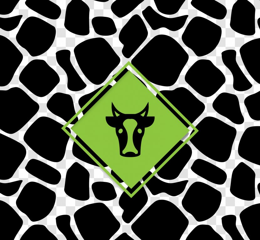 Leopard Giraffe Animal Print Paper Cattle - Giraffidae - Cute Cow Spots Background Transparent PNG