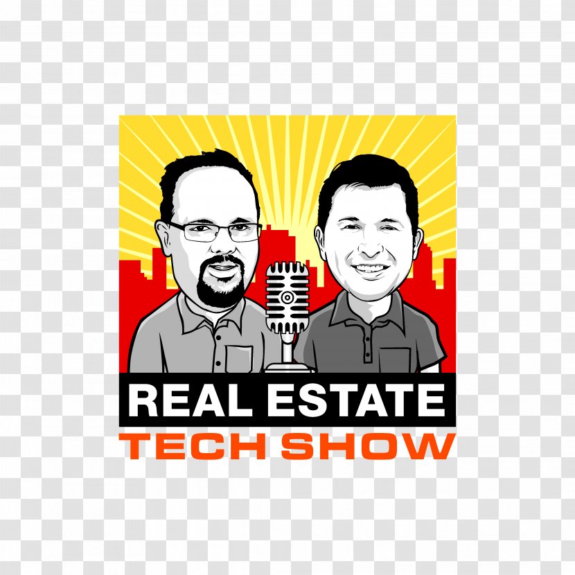 Real Estate Technology Television Show Logo - Moustache Transparent PNG