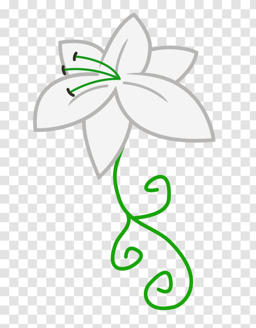 Clip Art Leaf Line Plant Stem Tree - Snowflower Vector Transparent PNG