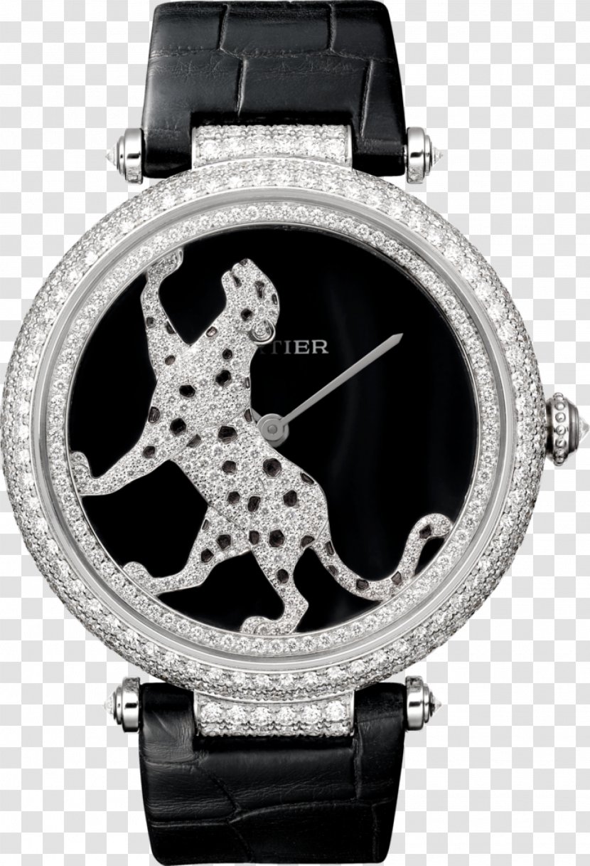 Cartier Watch Jewellery Clock Salon International De La Haute Horlogerie - Bling Transparent PNG