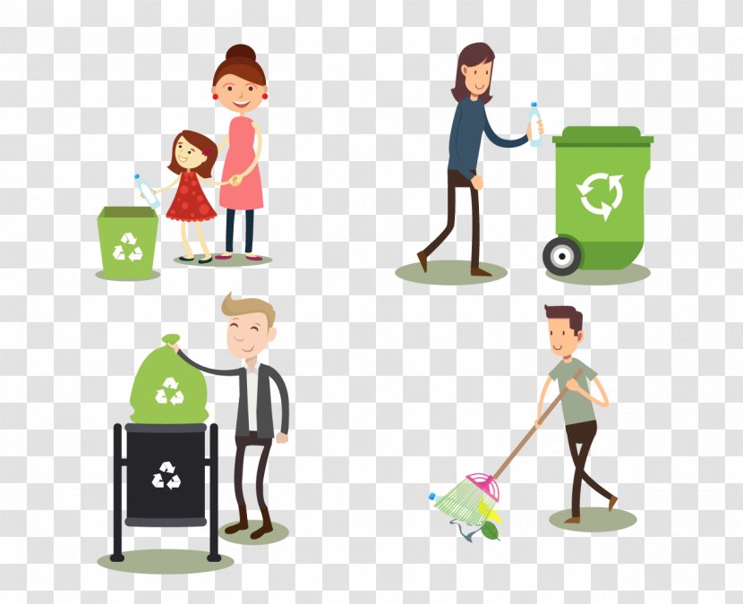 Waste Recycling Icon - Organization - Vector Environmental Elements Transparent PNG