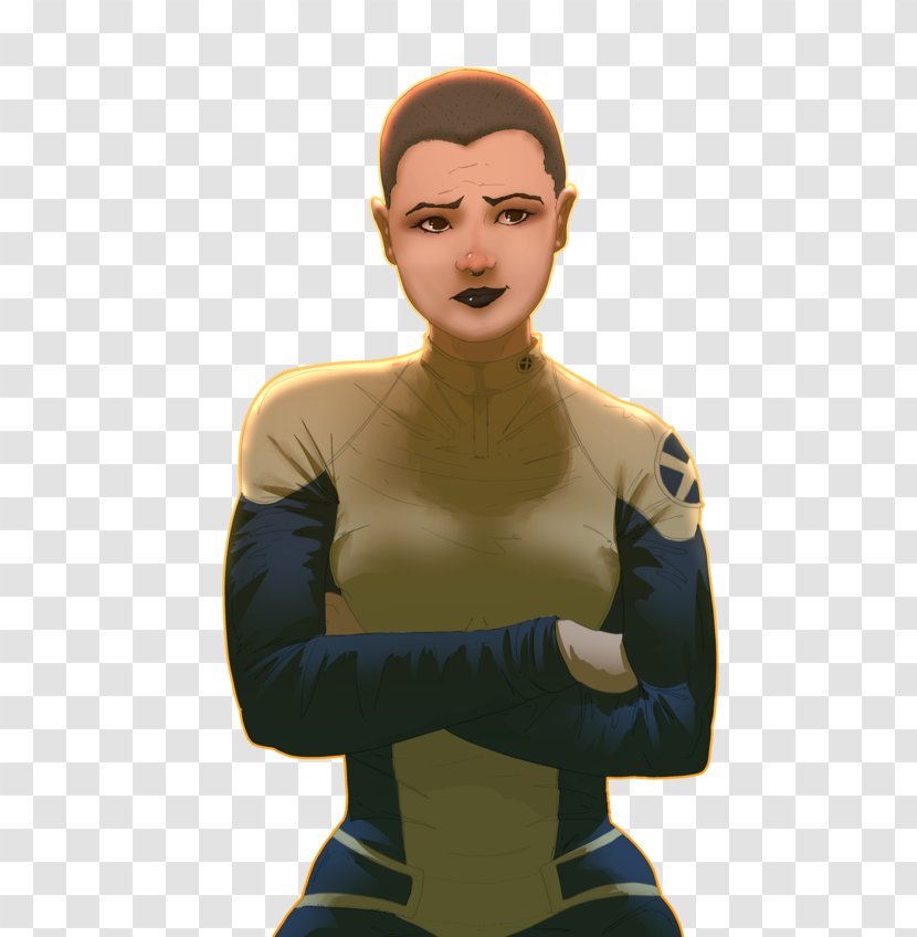 Negasonic Teenage Warhead Deadpool Colossus Brianna Hildebrand Character - Cartoon Transparent PNG