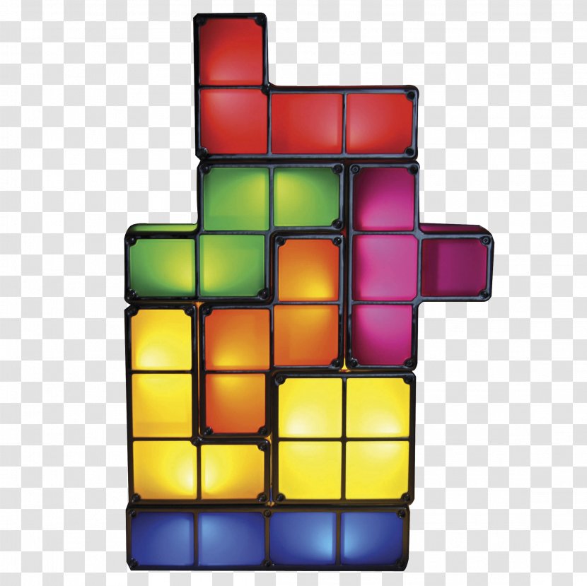 Paladone Tetris Light Video Game Tetromino - Puzzle Transparent PNG