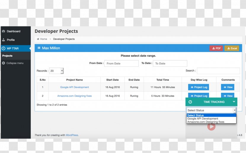 Microsoft Excel Template Spreadsheet Screenshot - Report Transparent PNG