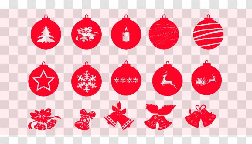 Santa Claus Christmas Icon Design - New Year - Red Bell Creative Collection Transparent PNG
