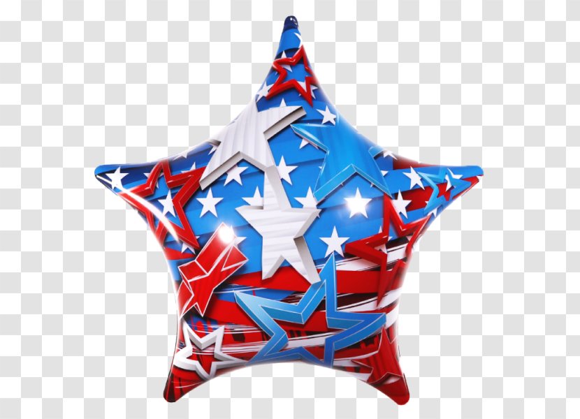 Balloon Helium Car Economy Latex - Electric Blue - American Patriotism Transparent PNG
