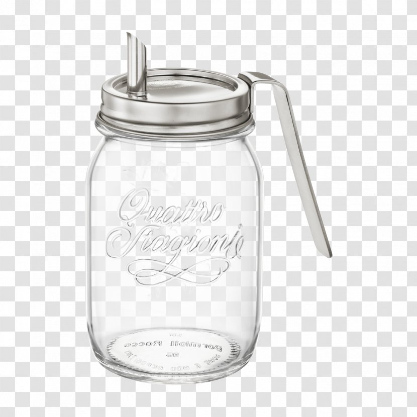 Glass Lid Bormioli Rocco Quattro Stagioni Jar - Drinkware - Country Setting Swing Transparent PNG
