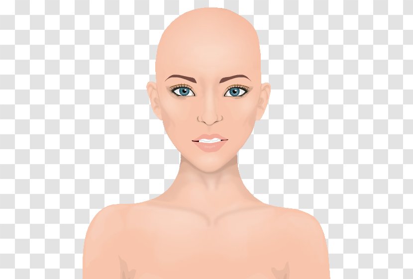 Stardoll GIMP - Game - Makeup Model Transparent PNG