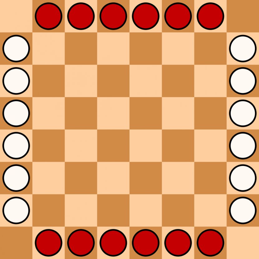 Lines Of Action Draughts Chess A Gamut Games - Fields Transparent PNG