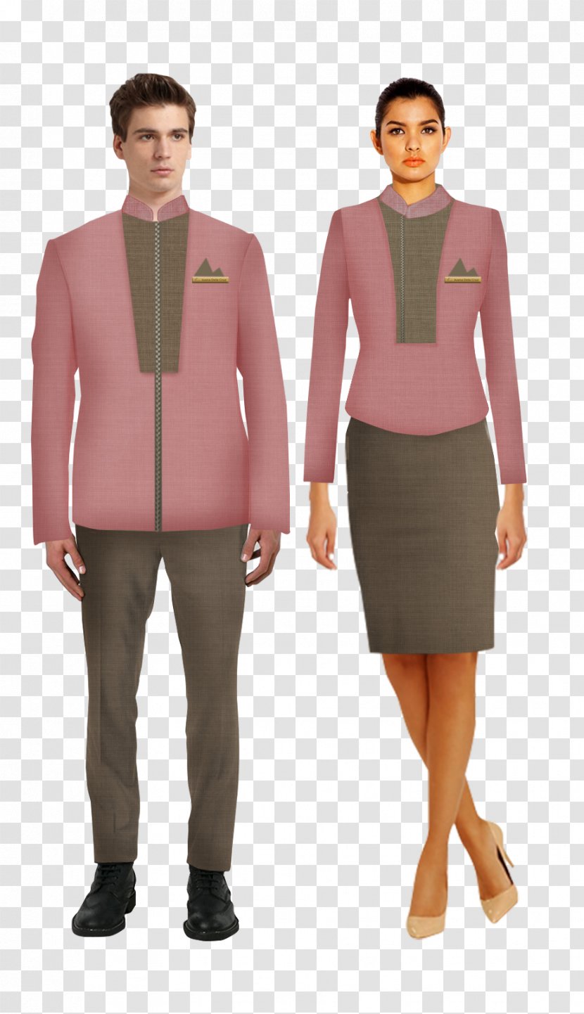 Uniform Front Office Clothing Receptionist - Business - Waiter Transparent PNG