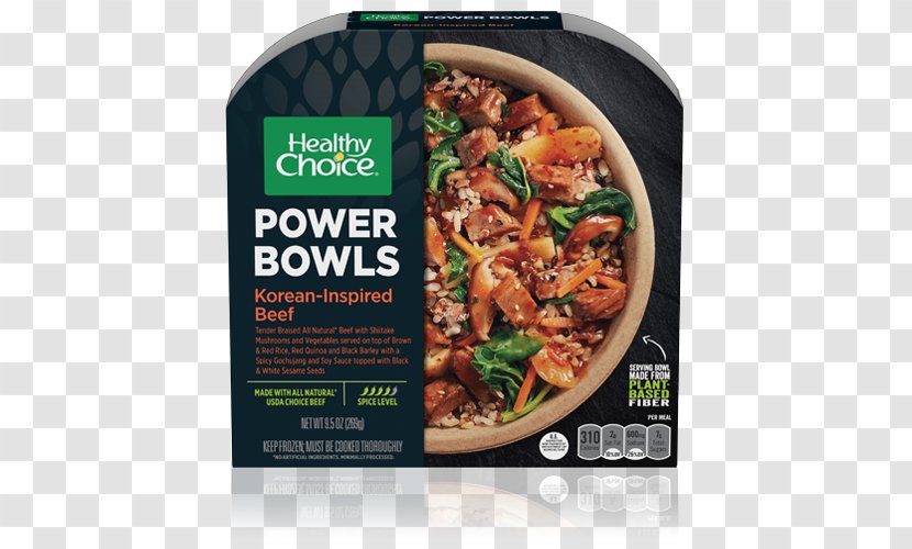 Healthy Choice Philippine Adobo Bowl Frozen Food - Conagra Brands - Sausage Transparent PNG