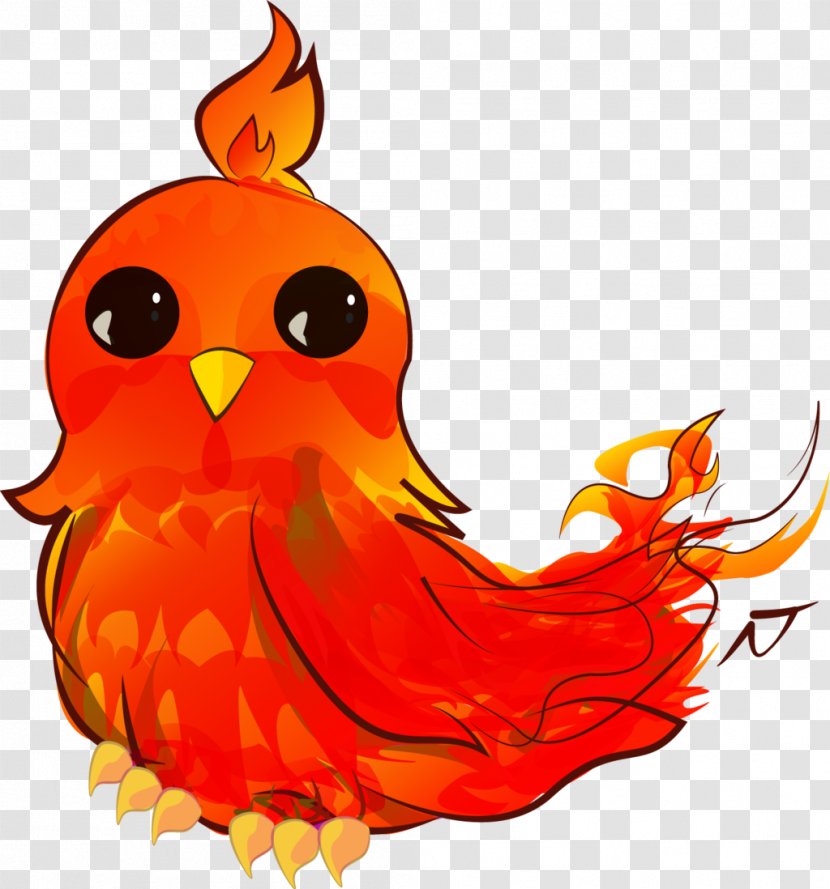 Beak Phoenix Kavaii Clip Art - Silhouette - Fenix Transparent PNG