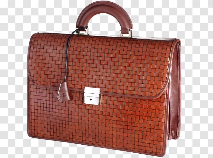 Briefcase Leather Handbag Hat Glove - Woven Fabric Transparent PNG