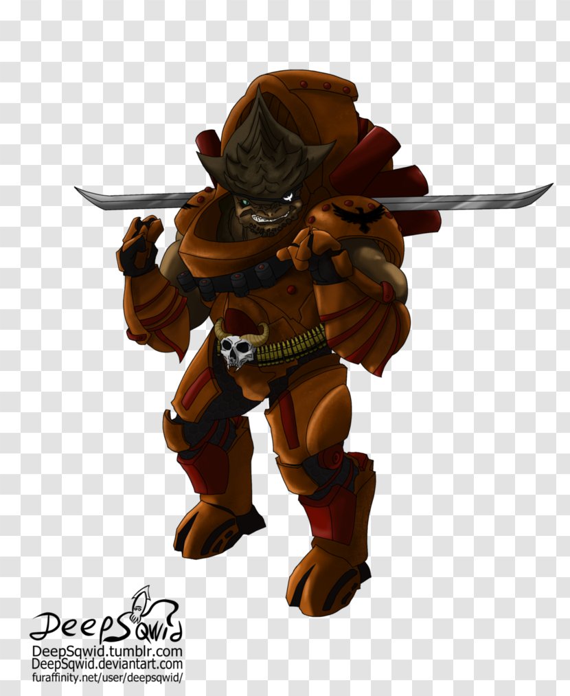 Mass Effect 2 Urdnot Wrex Armour Character Commission - Bloody Fist Job Transparent PNG
