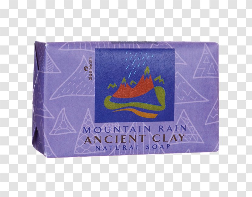 Clay Rain 6 Zion Health Soap Montmorillonite - Purple Transparent PNG