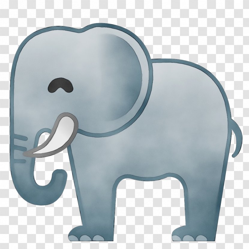 Indian Elephant - Watercolor - Wildlife Snout Transparent PNG